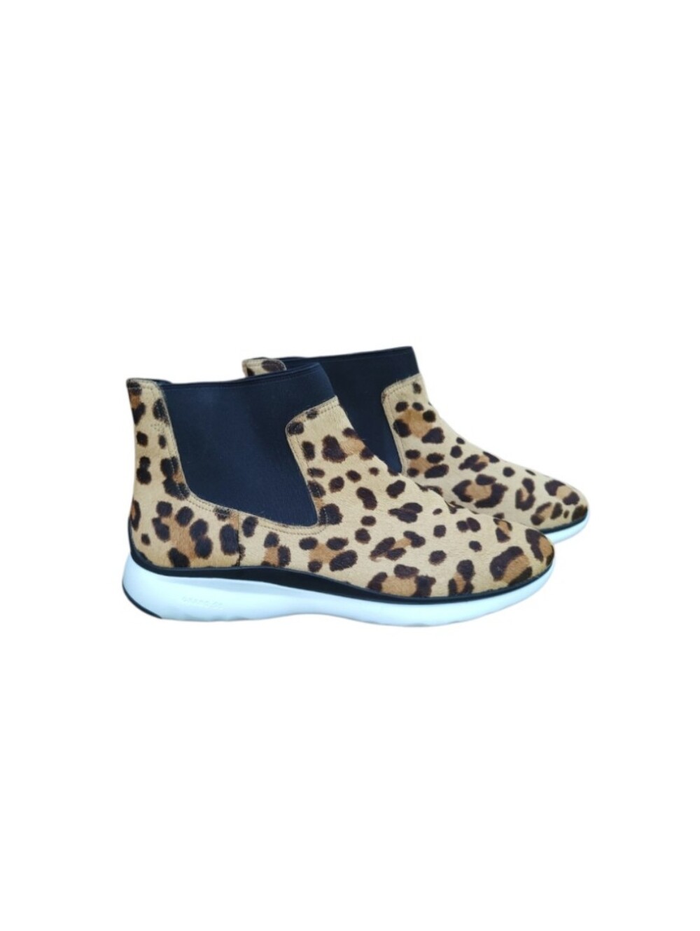 Cole Haan Zerogrand 3 Ocelot Real Hair Cheetah Leopard Animal Chelsea Sneaker 10